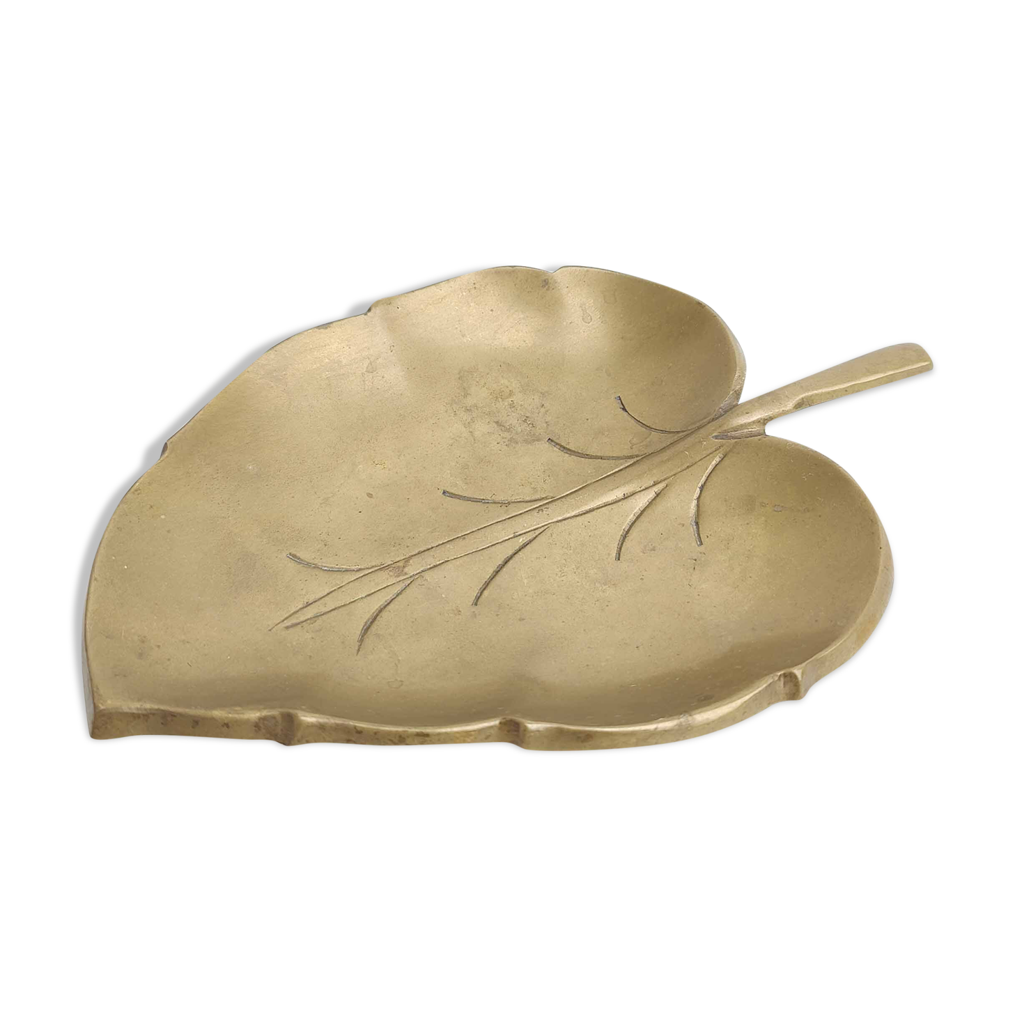 Empty brass leaf pocket, 60s