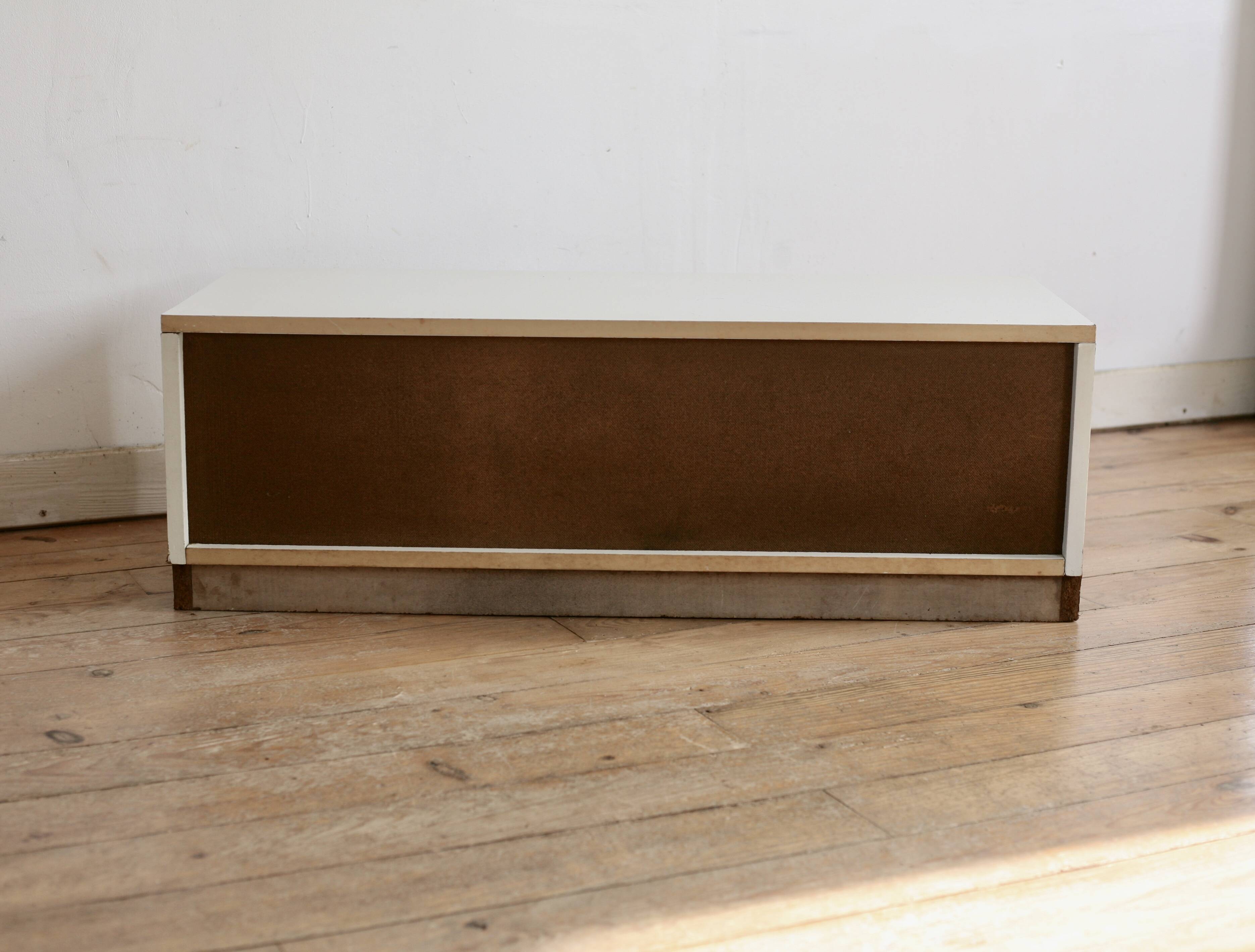Low storage unit, Raymond Loewy, Doubinsky Frères, 1970s