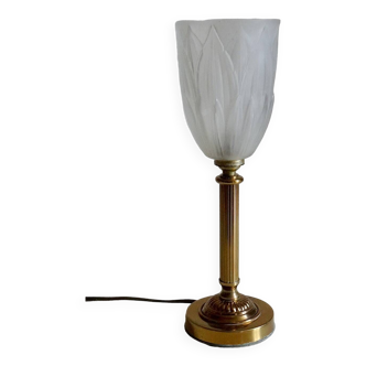 Lampe tulipe art nouveau