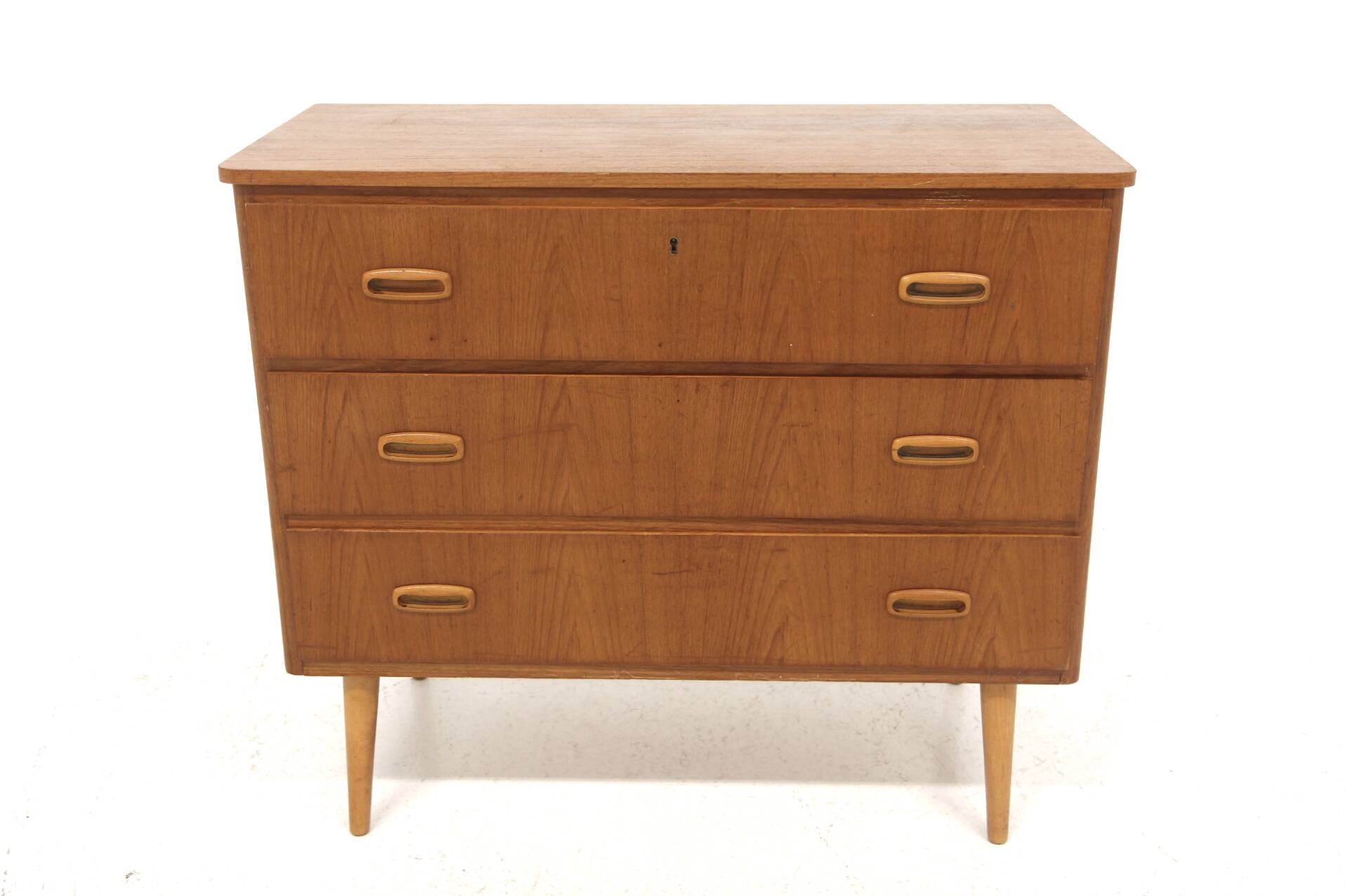 Scandinavian teak chest of drawers, Sweden, 1950