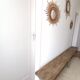 Wooden bench