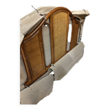 Rattan headboard