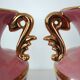 Pair of Italian ceramic vases from the 1950s.