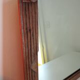Vintage beveled mirror