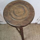 Brutalist tripod stool