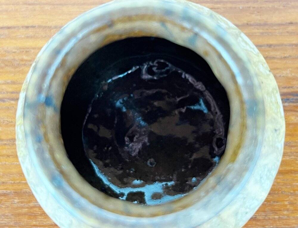 Small ceramic vase from a German workshop from the mid-century by Walter Stürmer, 1960s.