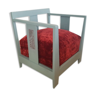 Art deco armchair