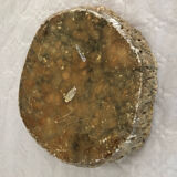 Polished and raw marble ashtray