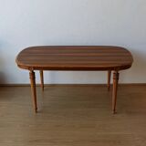 Table ovale décorée en bois Suède.