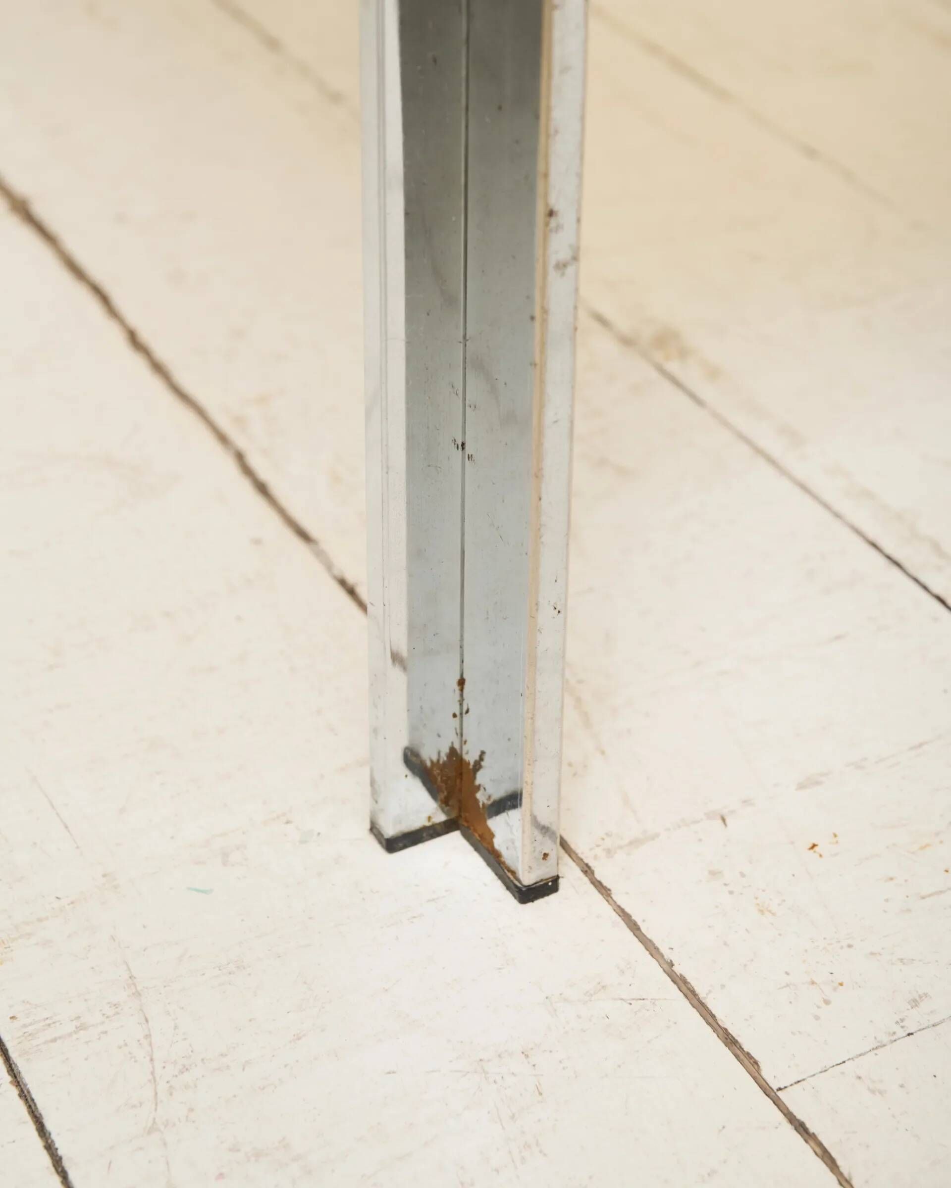 Table basse en chrome et verre fumé "Mozambo", Italie, 1970s