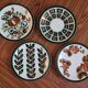 Set of 4 mismatched plates Delta Boch 1966