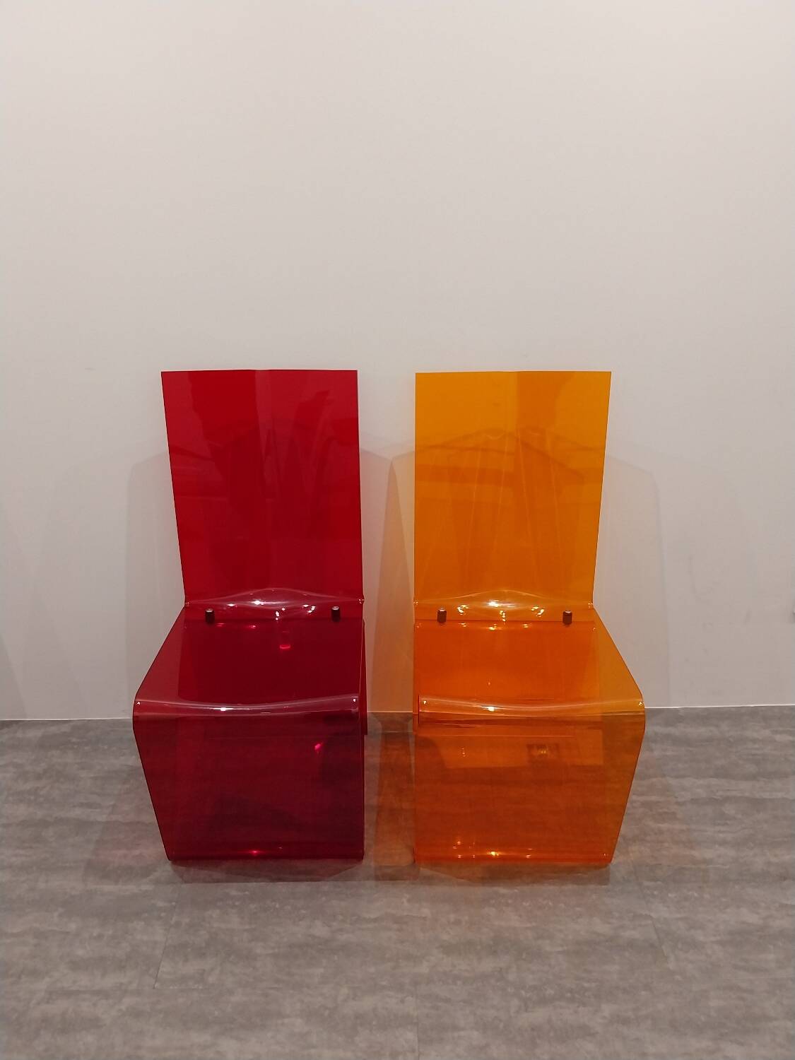 Four PLI chairs in chair by Roche Bobois design Maurice Marty