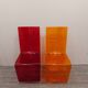 Four PLI chairs in chair by Roche Bobois design Maurice Marty