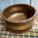 Teak salad bowl
