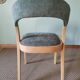 Baumann aqua green gondola chairs