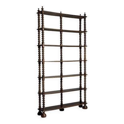 Bibliothèque à bobines / Bibliothèque antique française
