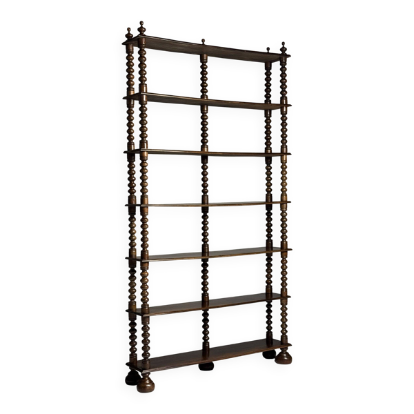 Bibliothèque à bobines / Bibliothèque antique française