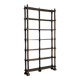Bobbin bookcase / French antique bookshelf
