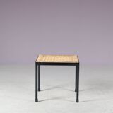 1950s Square stool from the Netherlands
