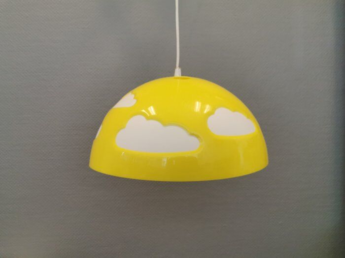 "Cloud lamp" designed by Henrik Preutz for Ikea Sweden. No longer in production