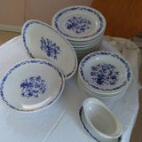 Bavarian porcelain soup plates - 1960s