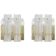 Pair of Murano glass wall lights by Kalmar, Model Lipizza, Austria, 1960s.