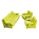 Modular sofa and armchair set, West Germany, 1970s