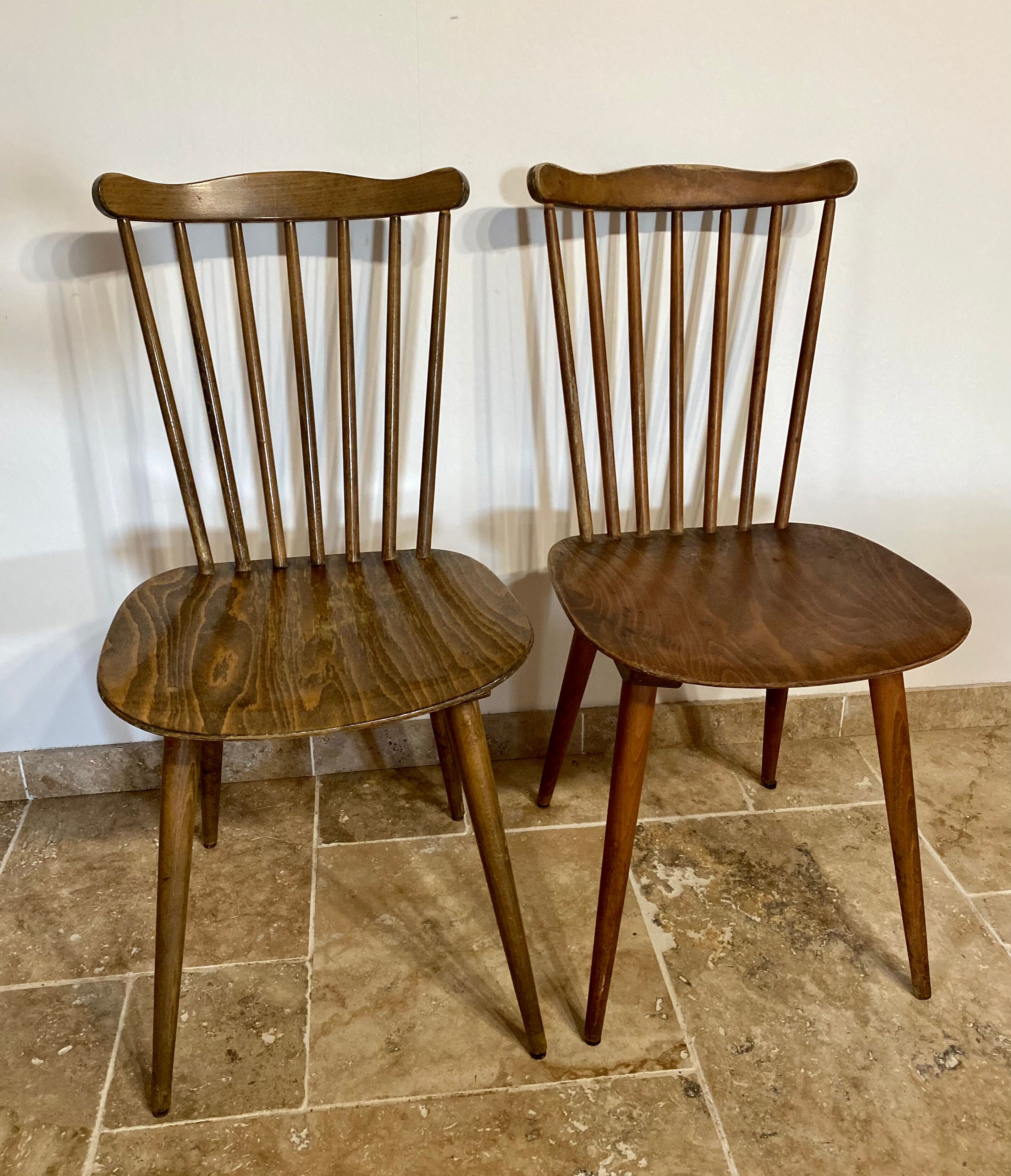 Paire de chaises « menuet » Baumann