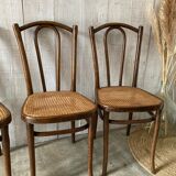 Series of 3 Thonet chairs