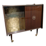 Vintage display cabinet with lighting