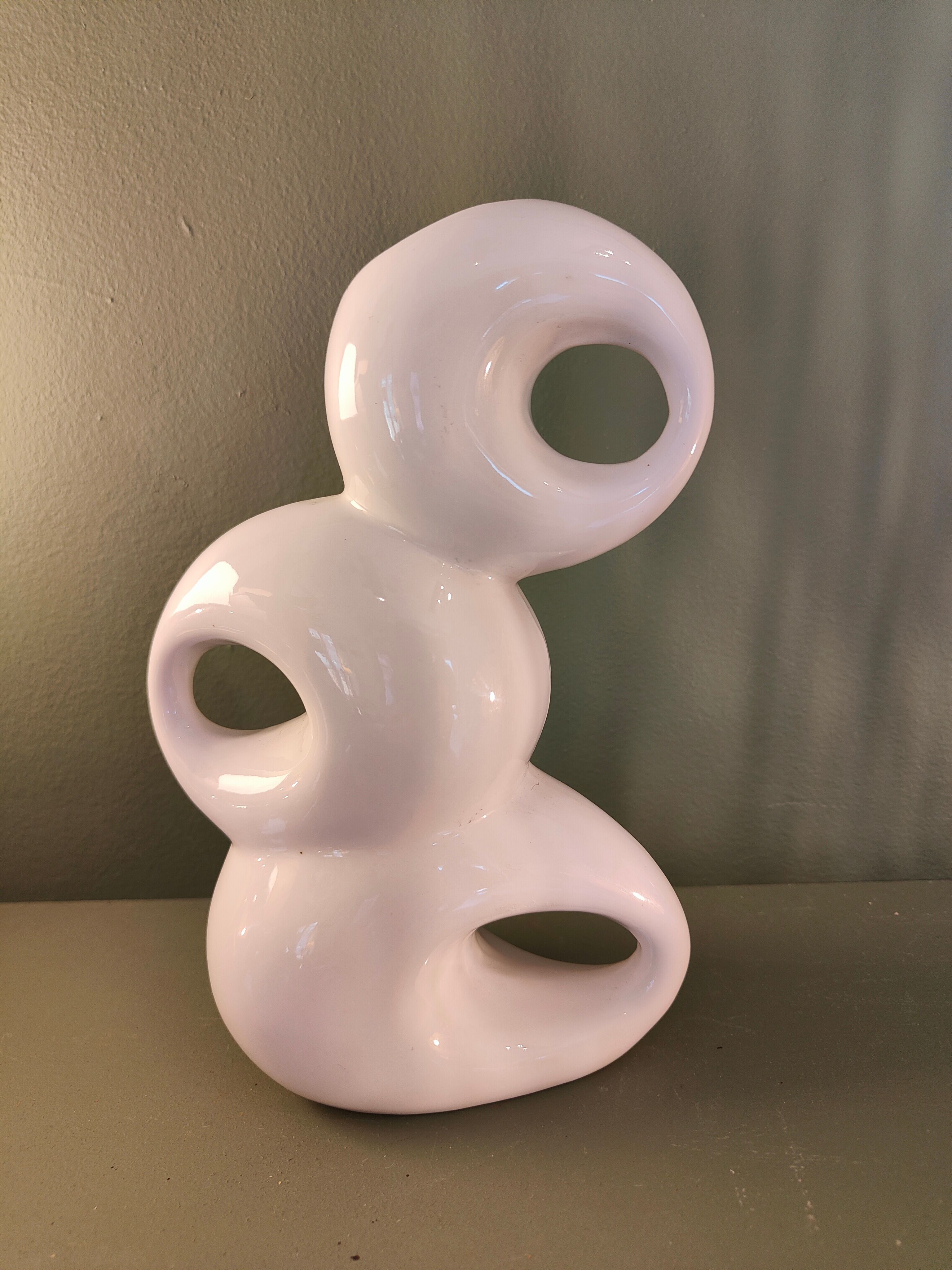 White design vase