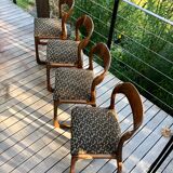 Baumann sleigh chairs