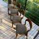 Chaises traîneau Baumann