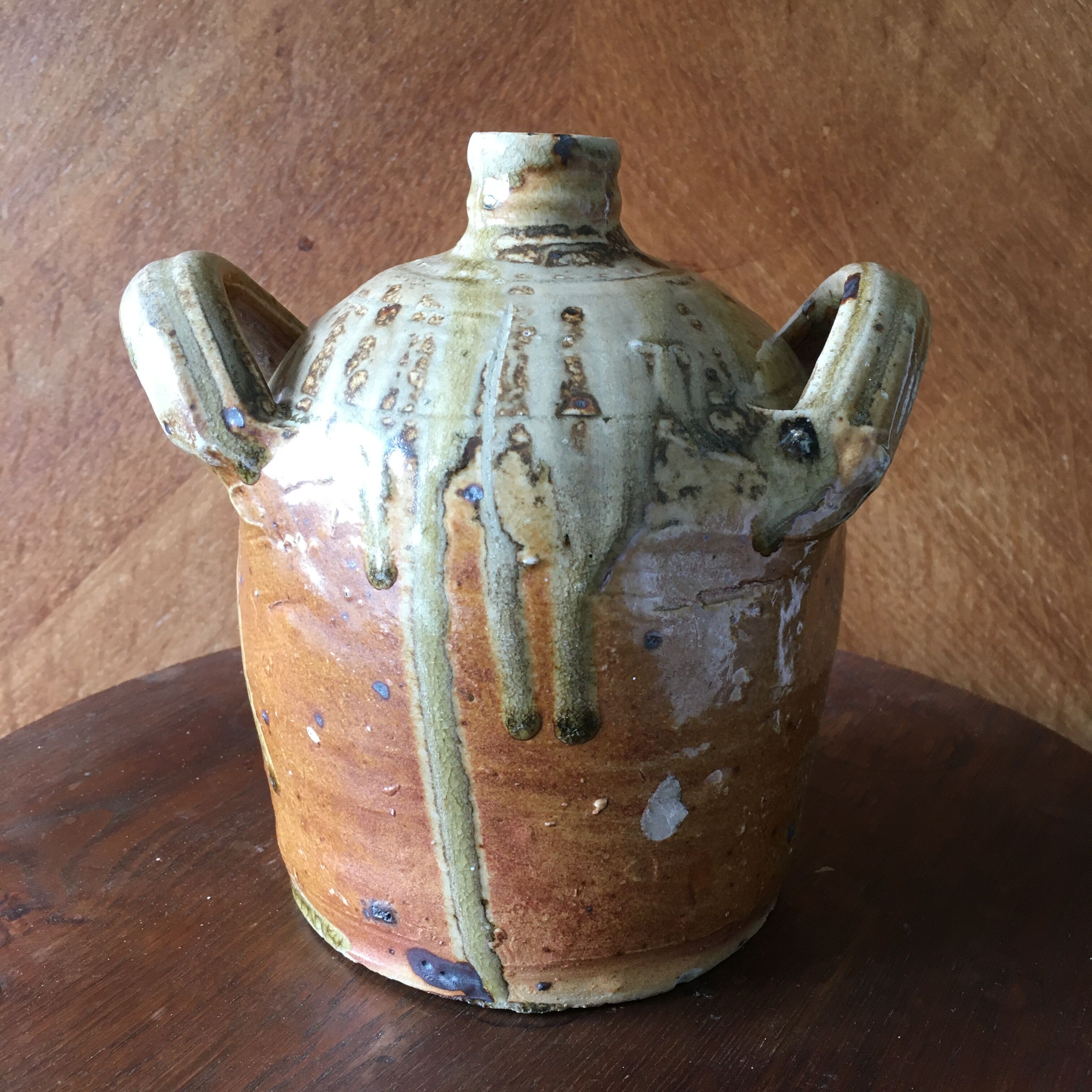 Ancient sandstone jar