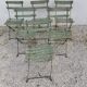 6 foldable garden chairs