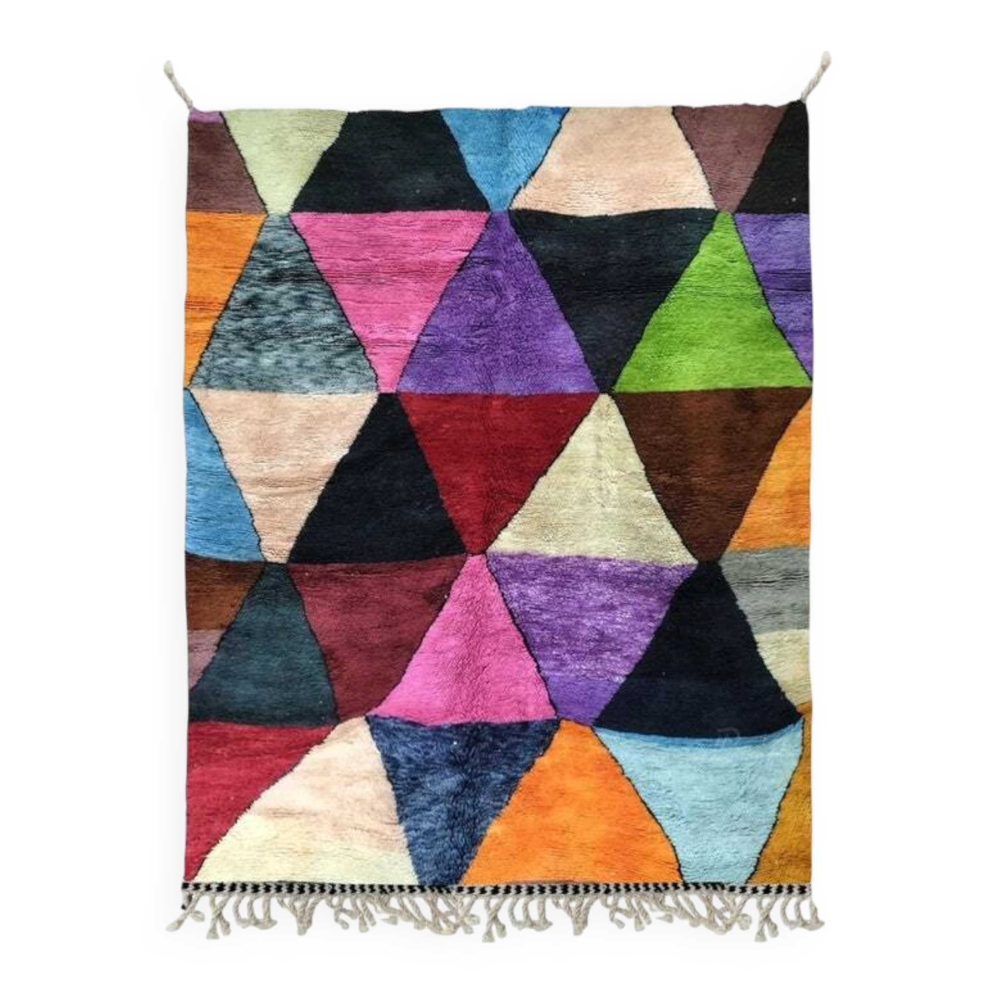 Handmade Berber wool rug 150/250cm