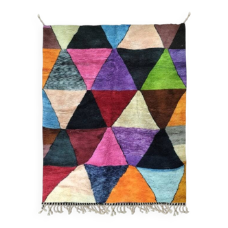 Handmade Berber wool rug 150/250cm