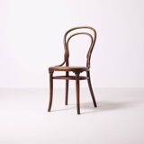 Antique Thonet 14 variation bentwood cane chair, Austria, circa 1900
