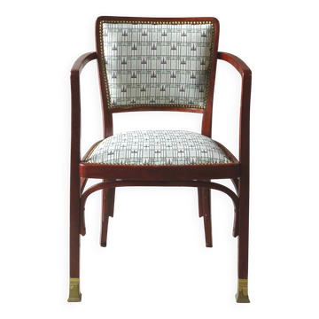 Fauteuil bois courbé N°719 Kohn, Secession Viennoise 1905( Siegel /Moser)