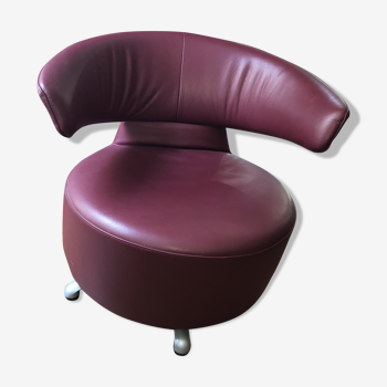 Cassina leather armchair