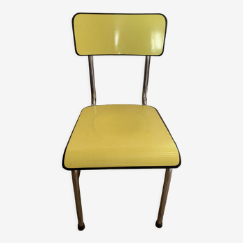 Chaise Formica jaune