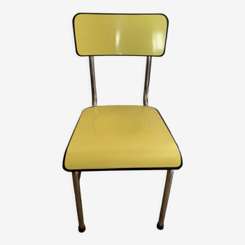 Yellow Formica chair