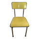 Yellow Formica chair