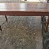 Fir farmhouse table late nineteenth