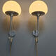 Mid-century Italian wall lamps by Goffredo Reggiani for Reggiani - set of 2