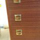 Commode vintage années 70, pieds fuseaux