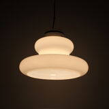 Midcentury Glass Pedant by Napako, 1960s