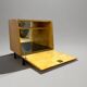 Vintage Czech Burr Walnut Bar Cabinet 1950s