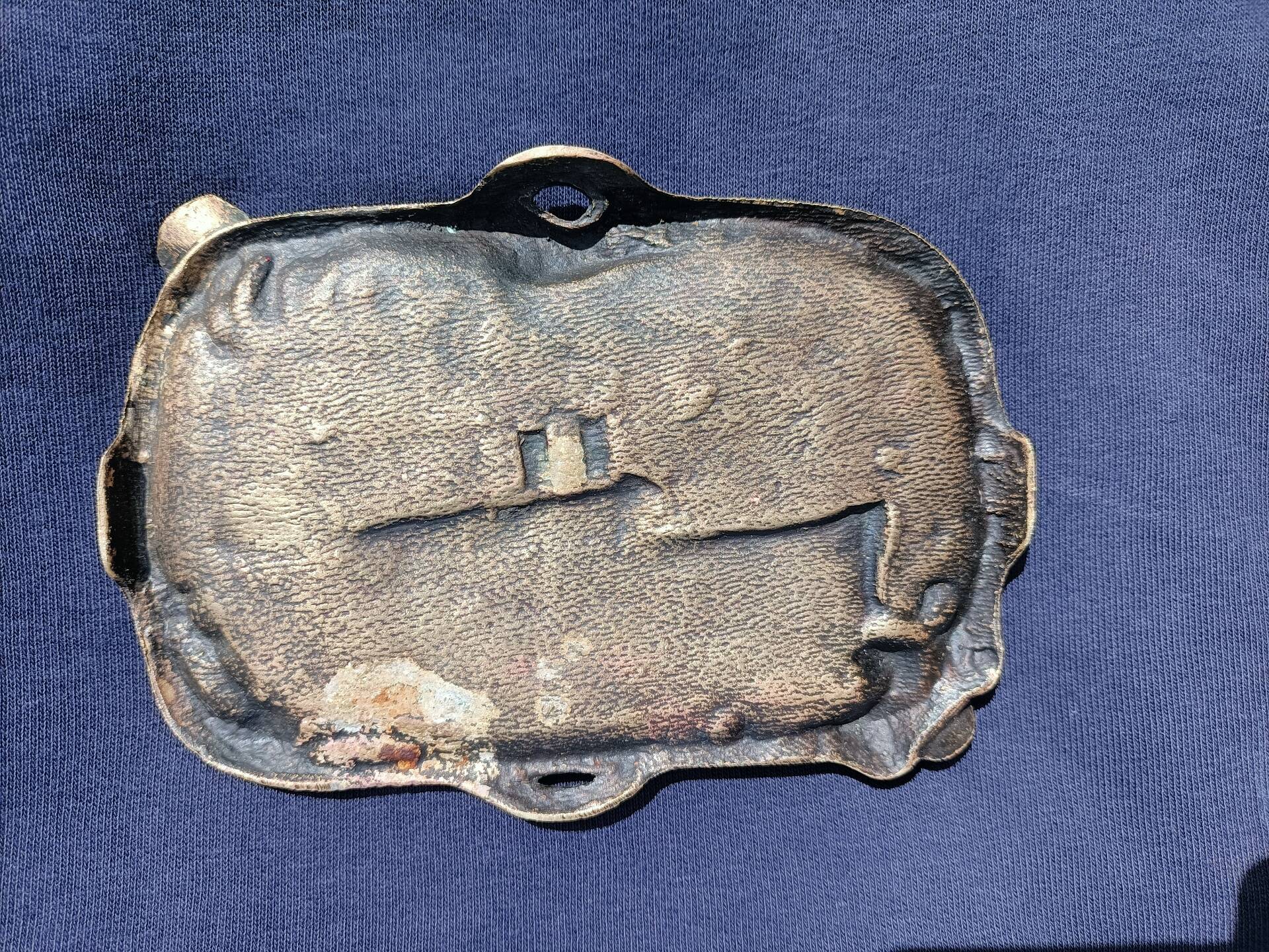 Vintage Brass Ashtray Boats Eagle 💐