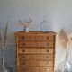 Commode en rotin circa 1970, Dal Vera